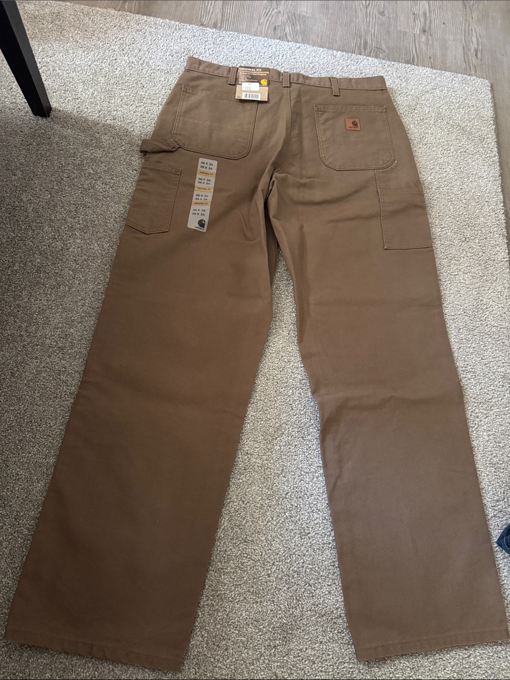 Carhartt Men’s Work Cargo Pants — Brown